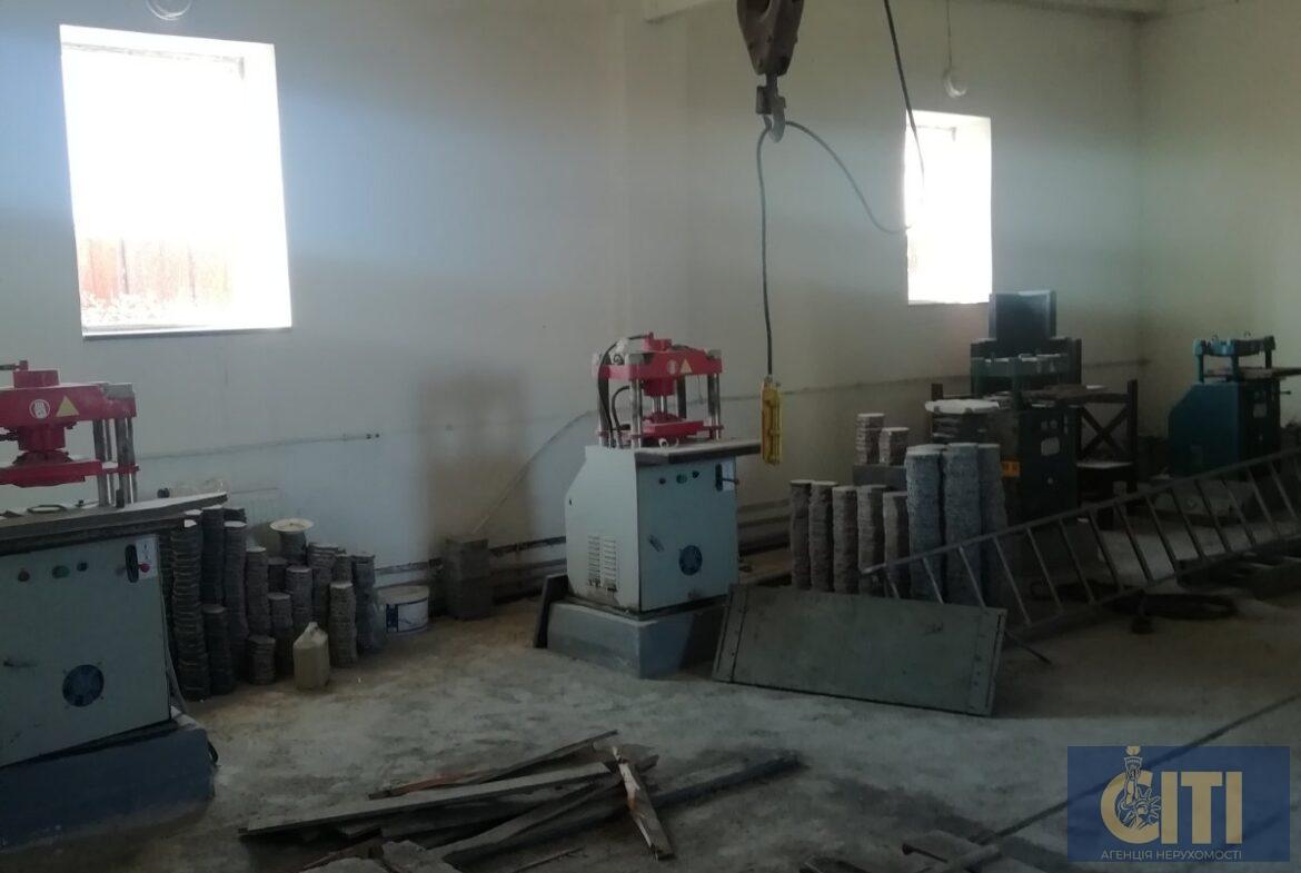 Каменеобробне підприємство (обробка граніту), 2 040 м2