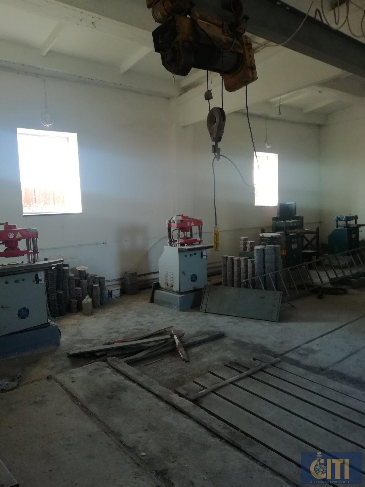 Каменеобробне підприємство (обробка граніту), 2 040 м2