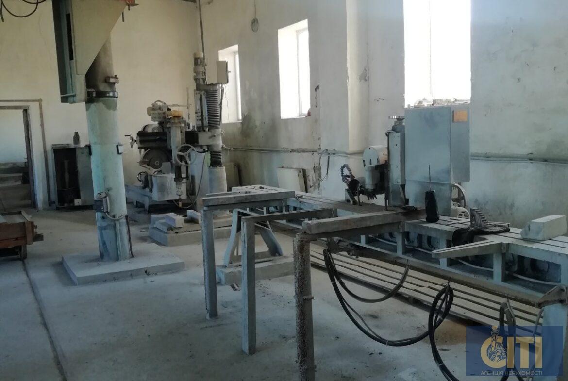 Каменеобробне підприємство (обробка граніту), 2 040 м2