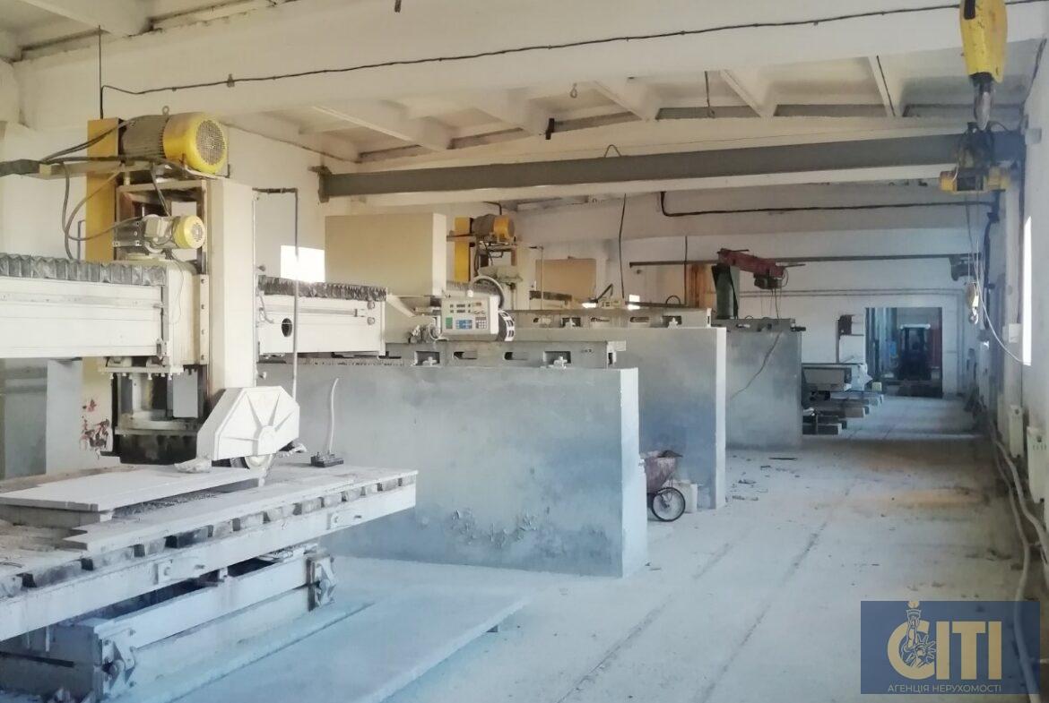 Каменеобробне підприємство (обробка граніту), 2 040 м2