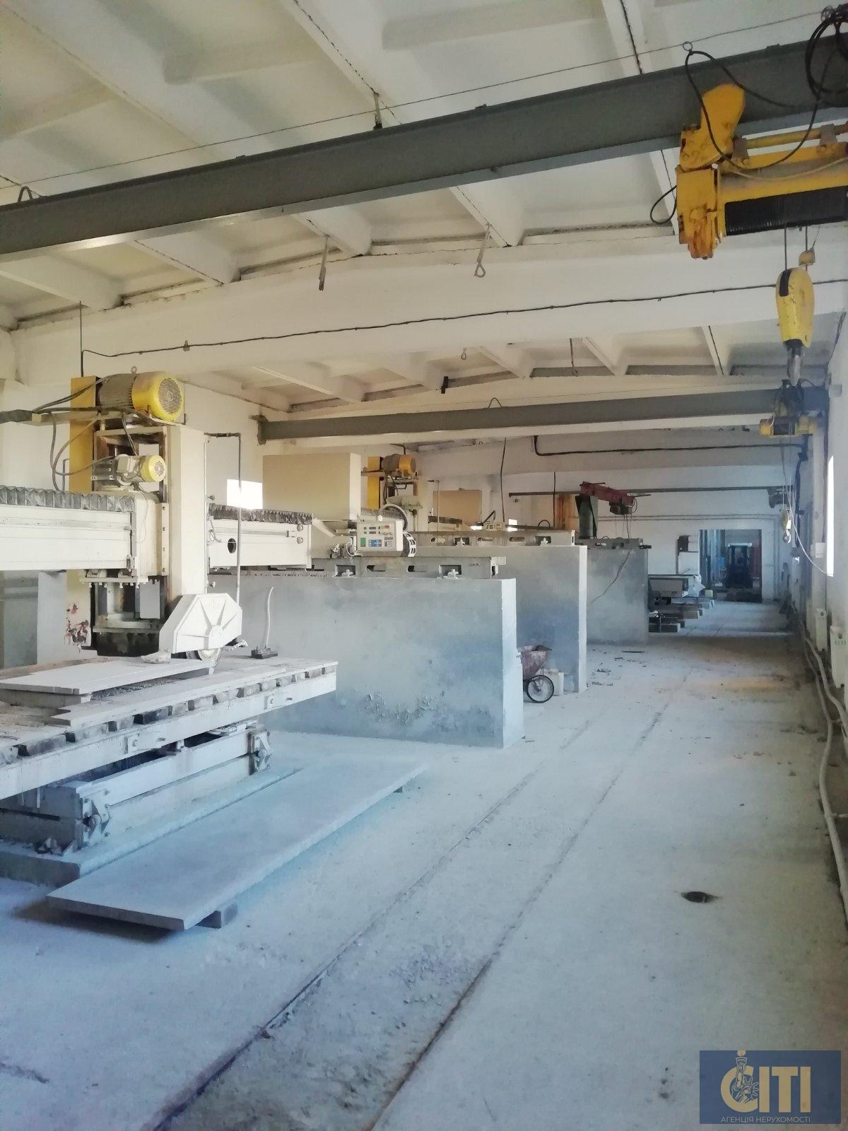 Каменеобробне підприємство (обробка граніту), 2 040 м2