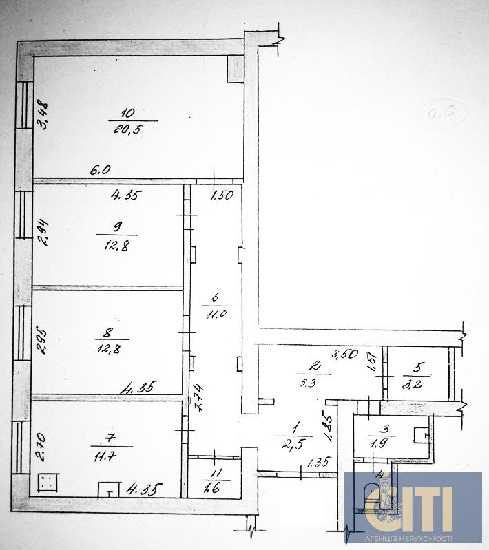 Квартира під бізнес район Гормолзаводу, 85 м2