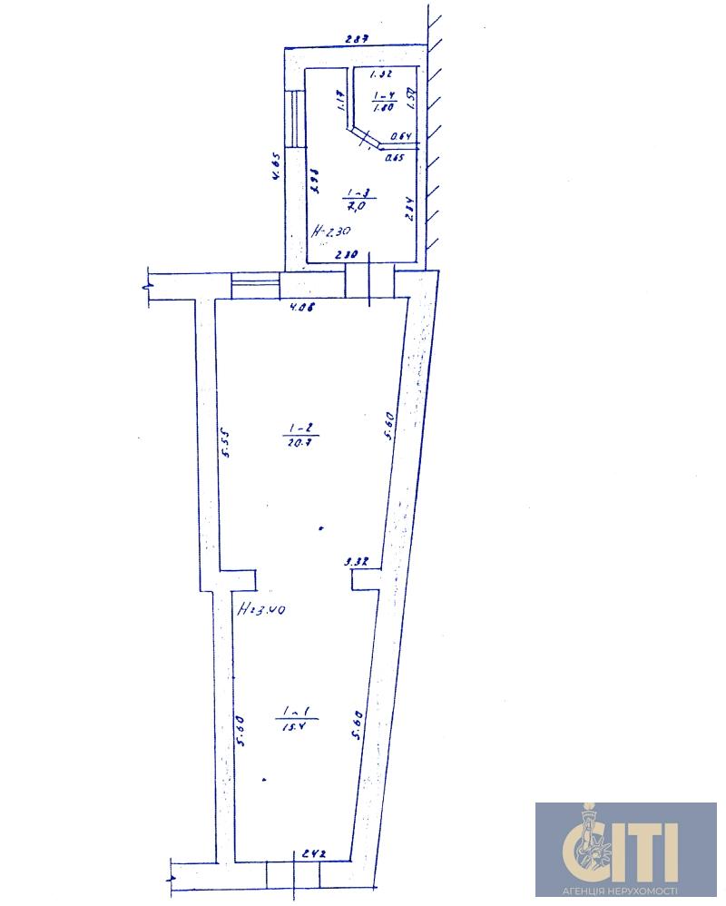 Магазин у центрі Житомира, по вулиці Київській, 45 м2