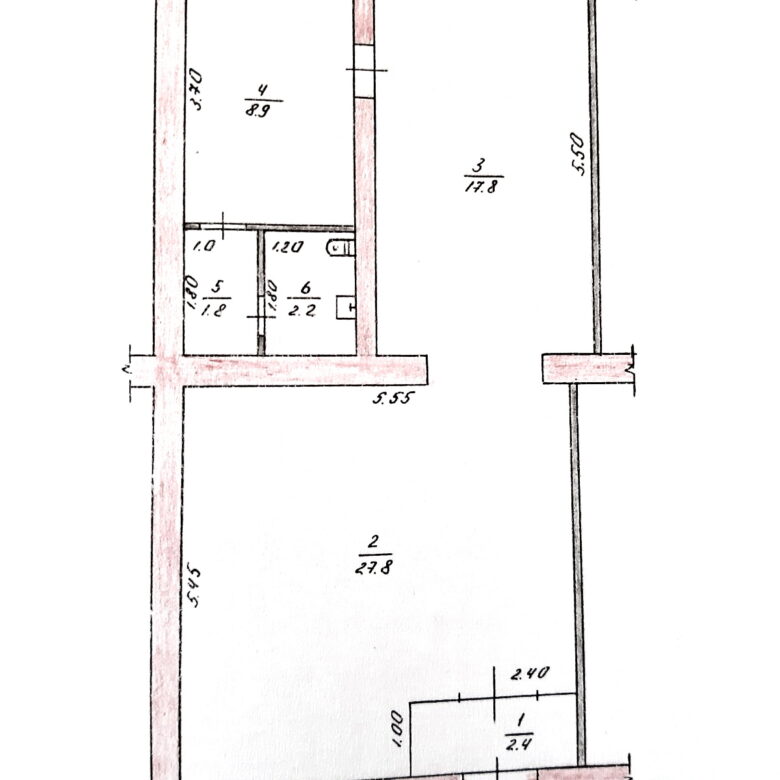 Магазин у центрі Житомира, район ТРЦ ГЛОБАЛ, 61 м2