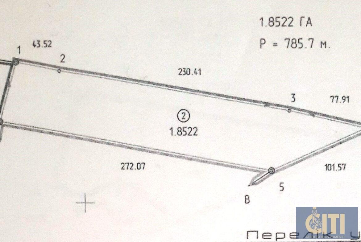 Продаж земельної ділянки із залізничною гілкою, 5.5 га під елеватор, склади, бізнес