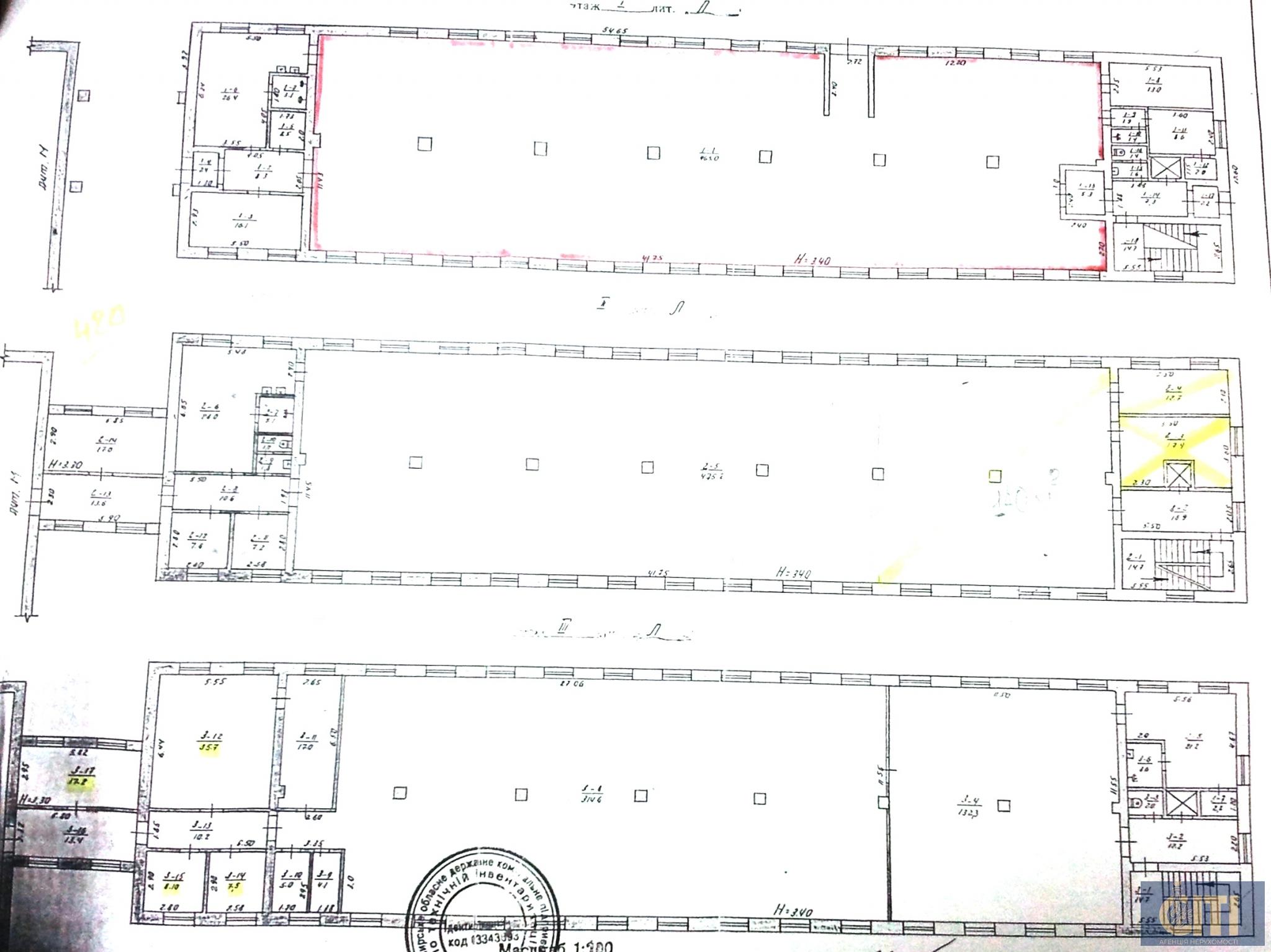 Производственно-складские помещение в Житомире, 5640 м2, 90 сот. Виробничо-складські приміщення в Житомирі, 5640 м2, 90 сот.