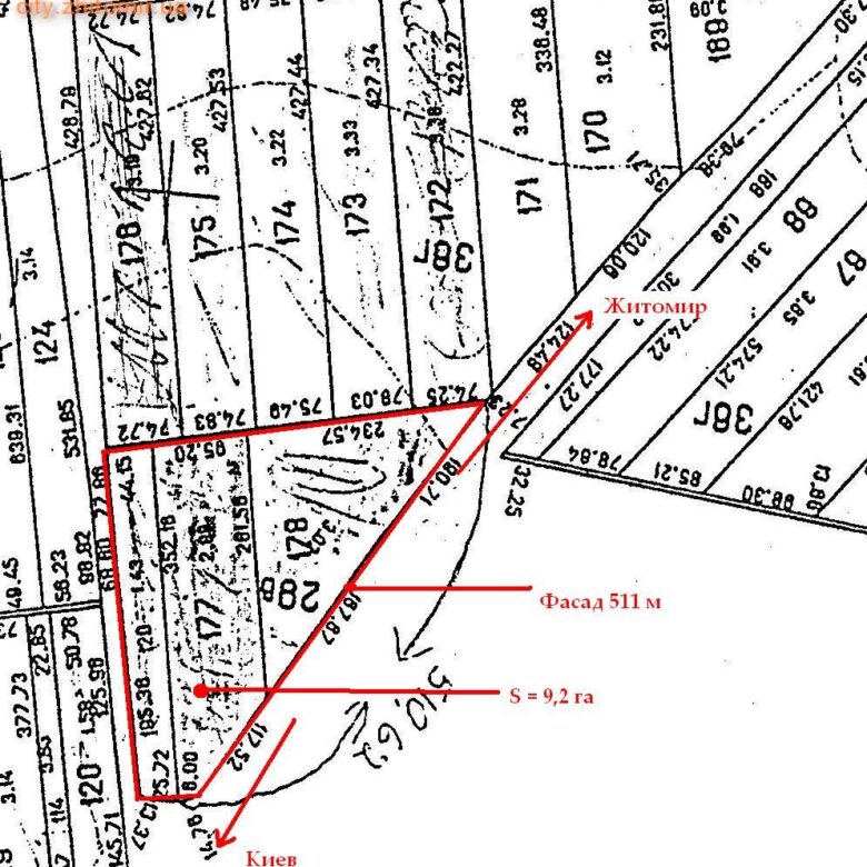 Ділянка під бізнес на трасі Київ-Чоп 9,2 га