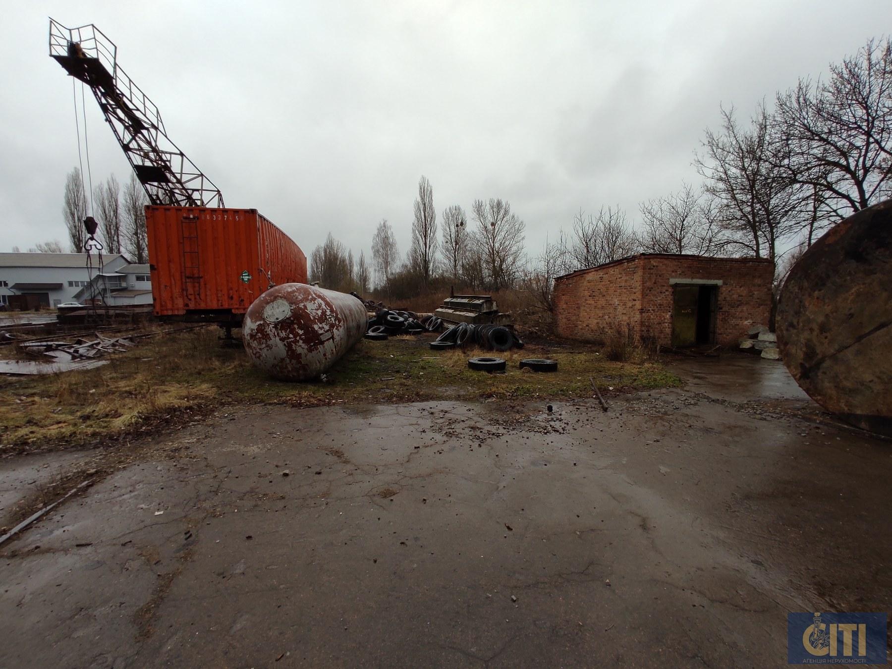 Земельный участок 0,75 га с Ж/Д веткой Земельна ділянка 0,75 га із залізничною гілкою