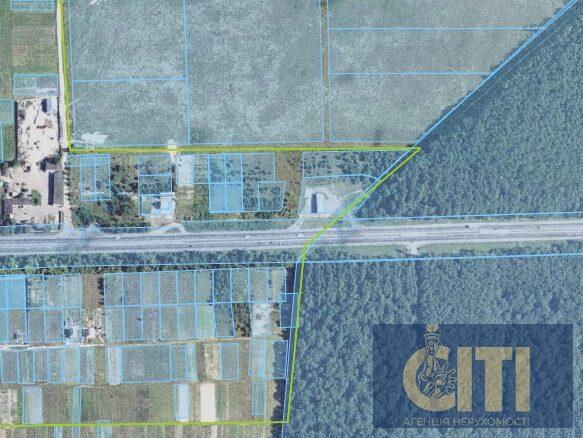 Земельна ділянка на трасі Житомир-Київ, 50 соток
