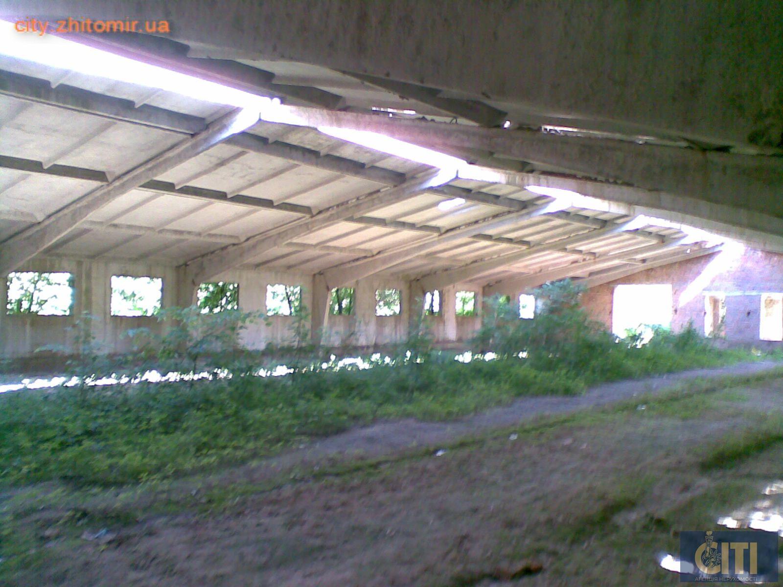 Виробниче приміщення, 10 км від Житомира, 1500м2