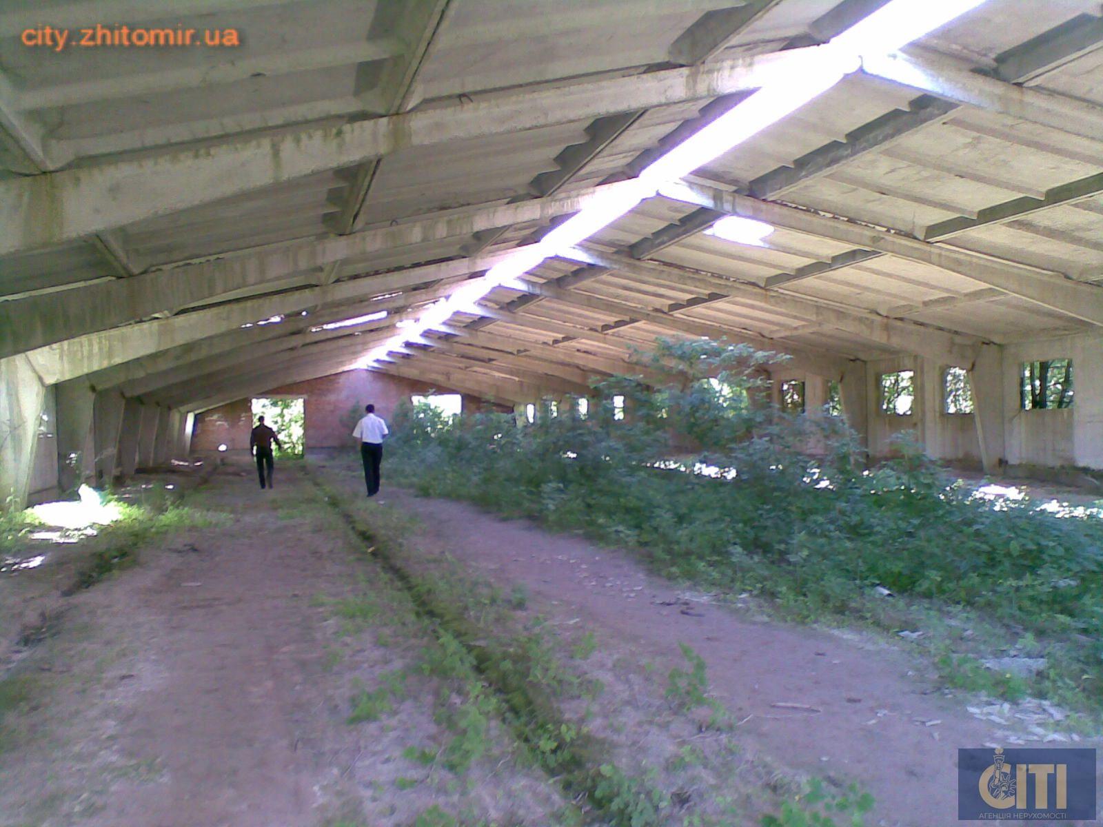 Виробниче приміщення, 10 км від Житомира, 1500м2