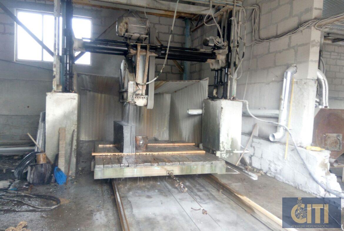 Цех з обробки граніту та природного каменю в Коростишеві