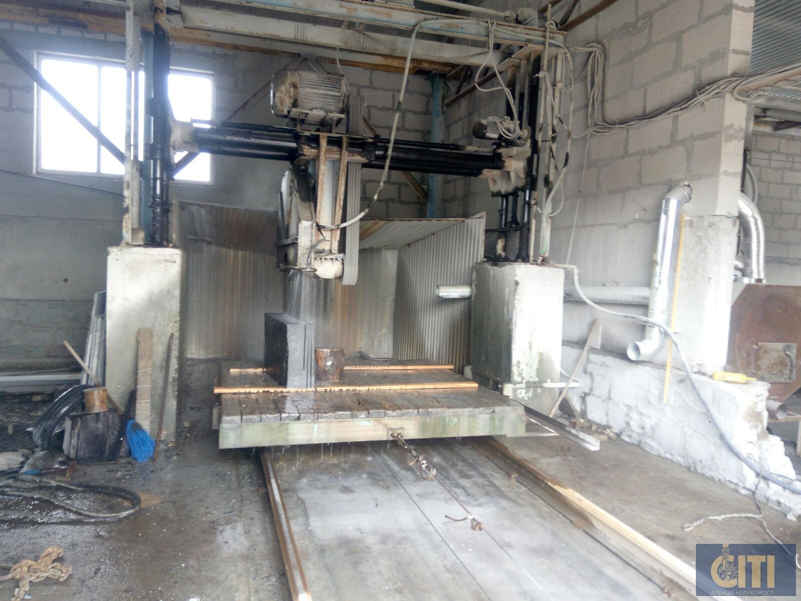 Цех з обробки граніту та природного каменю в Коростишеві