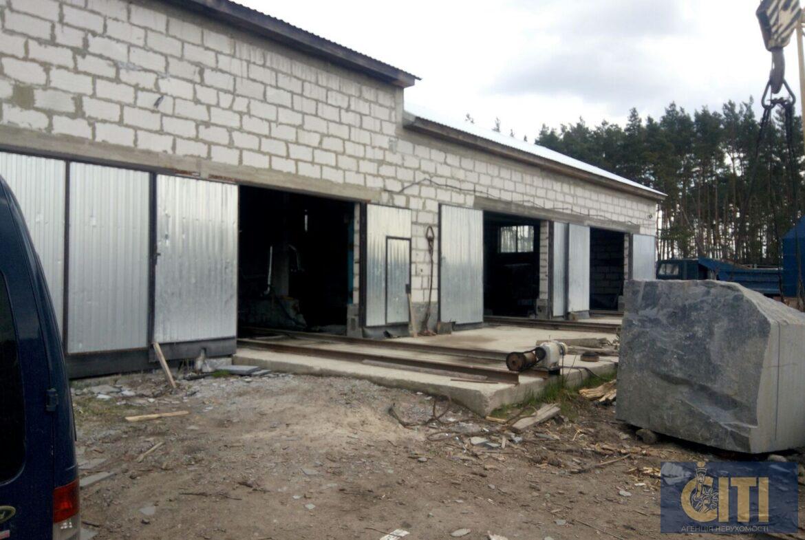 Цех з обробки граніту та природного каменю в Коростишеві