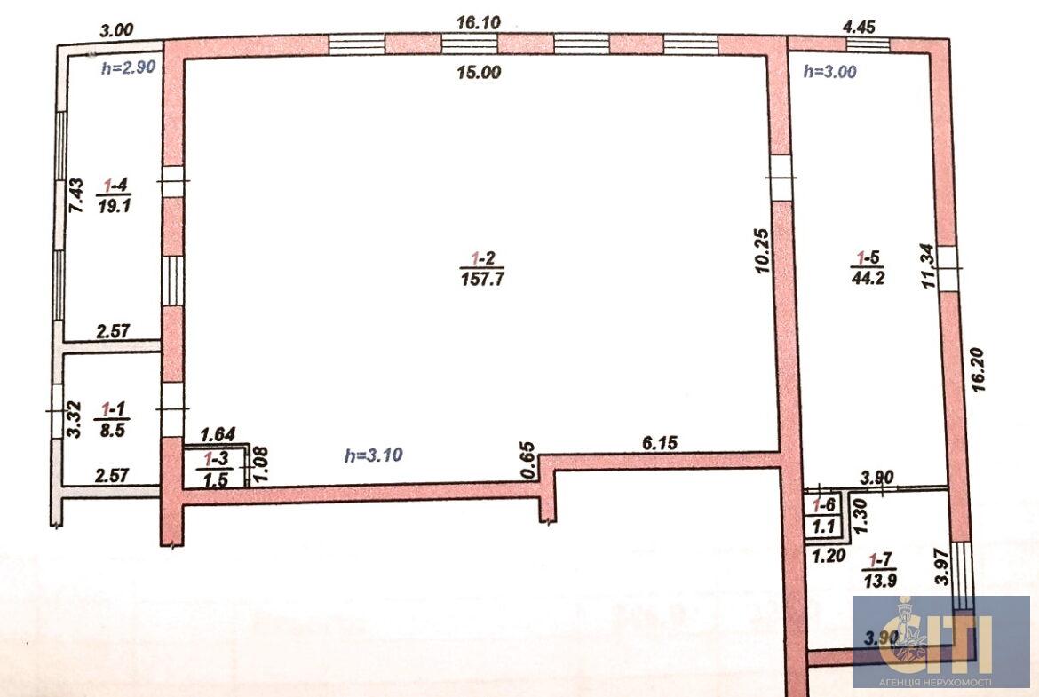 Оренда магазину в центрі Коростишева, 250 кв.м.