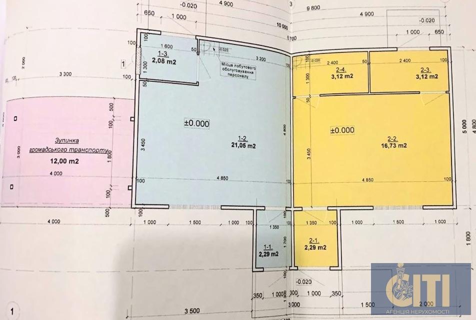 Діючий магазин продуктів харчування, передмістя Житомира 40кв.м.