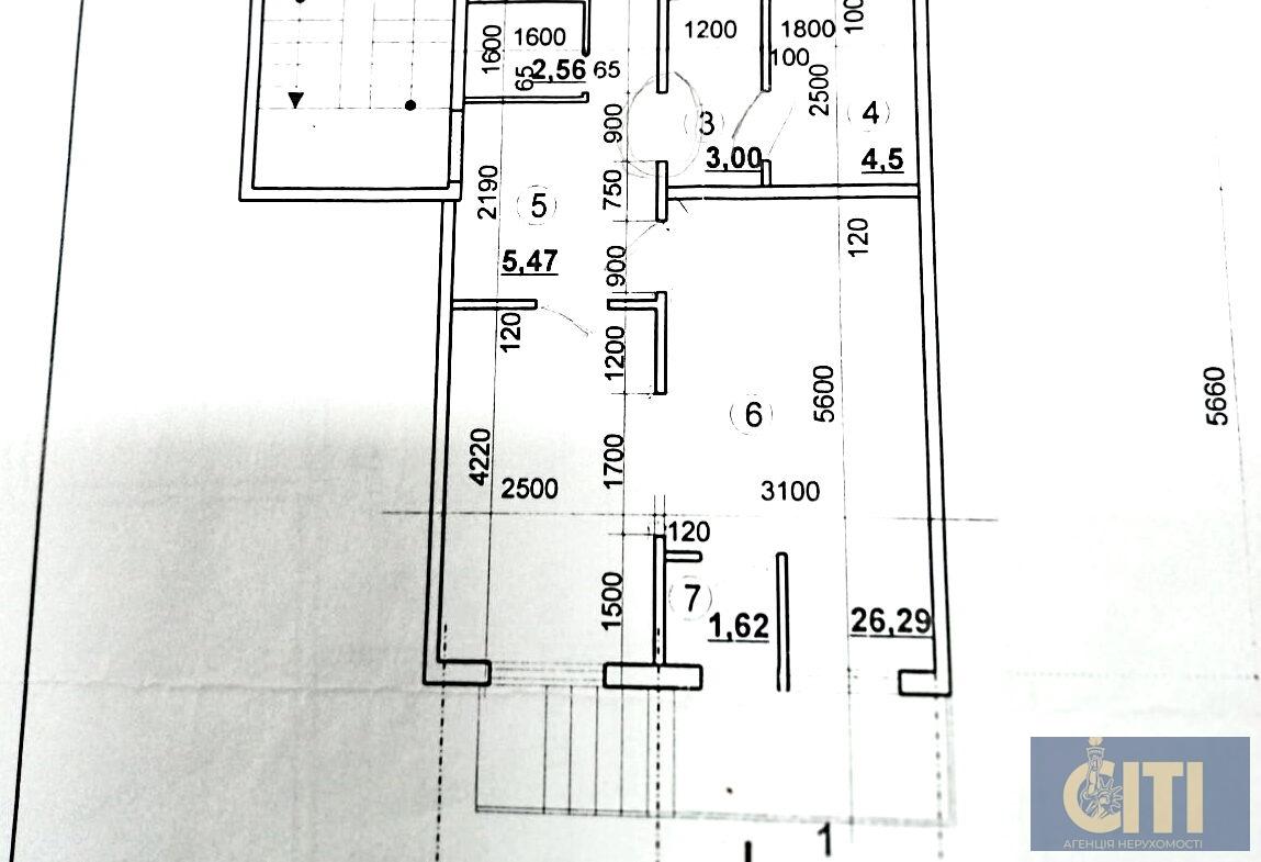Магазин по вул.Хлібна (Житній ринок), 60 кв.м.