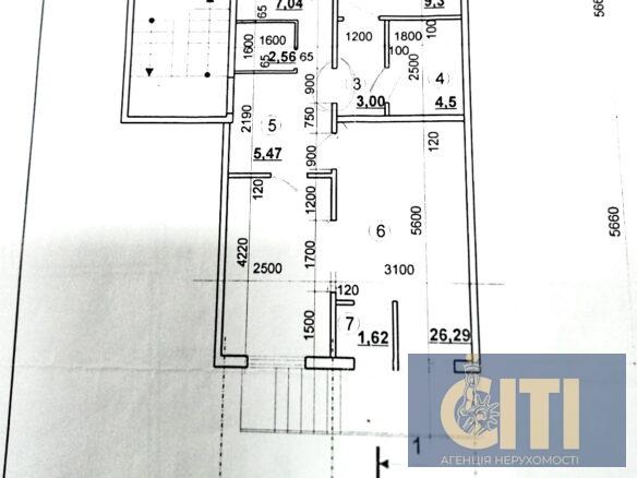 Магазин по вул.Хлібна (Житній ринок), 60 кв.м.