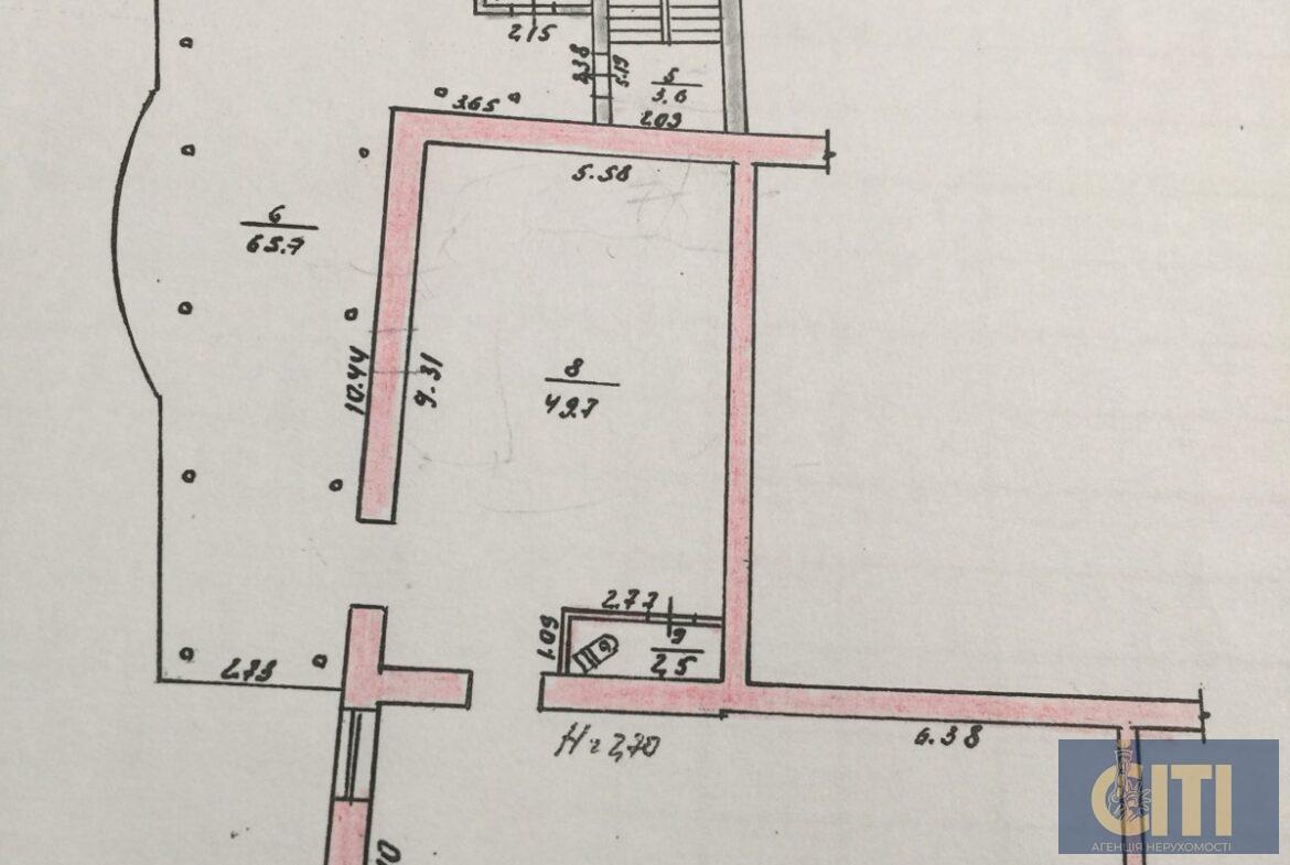 Приміщення в самому центрі по вул.Київській, 180 м2