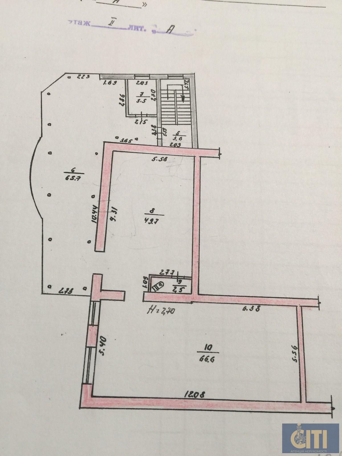 Приміщення в самому центрі по вул.Київській, 180 м2