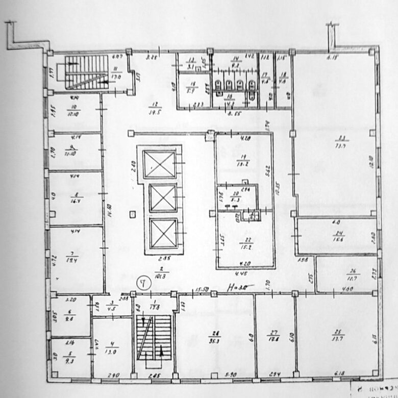 Здаються в оренду офісні кабінети в районі Мальованки