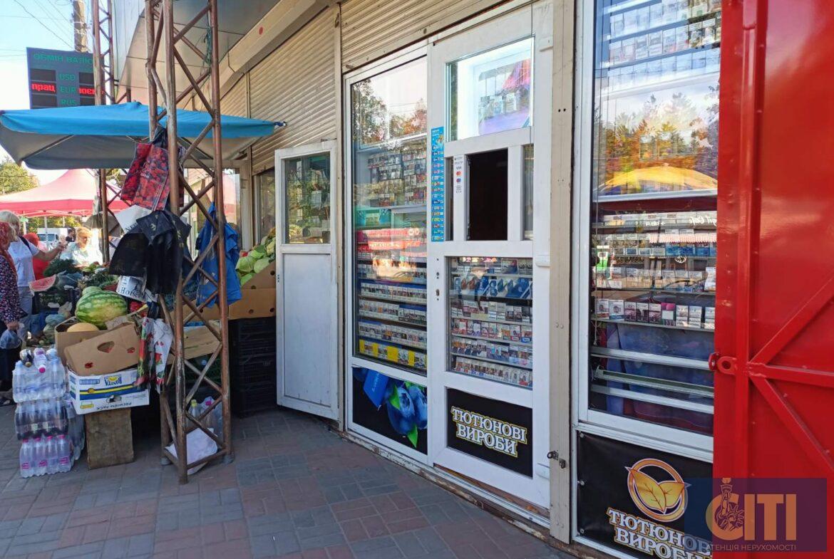 Оренда кіоску на Крошні, 20 м², фасад