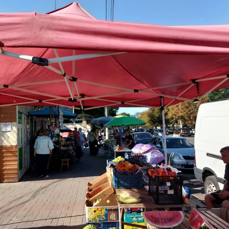 Оренда кіоску на Крошні, 20 м², фасад