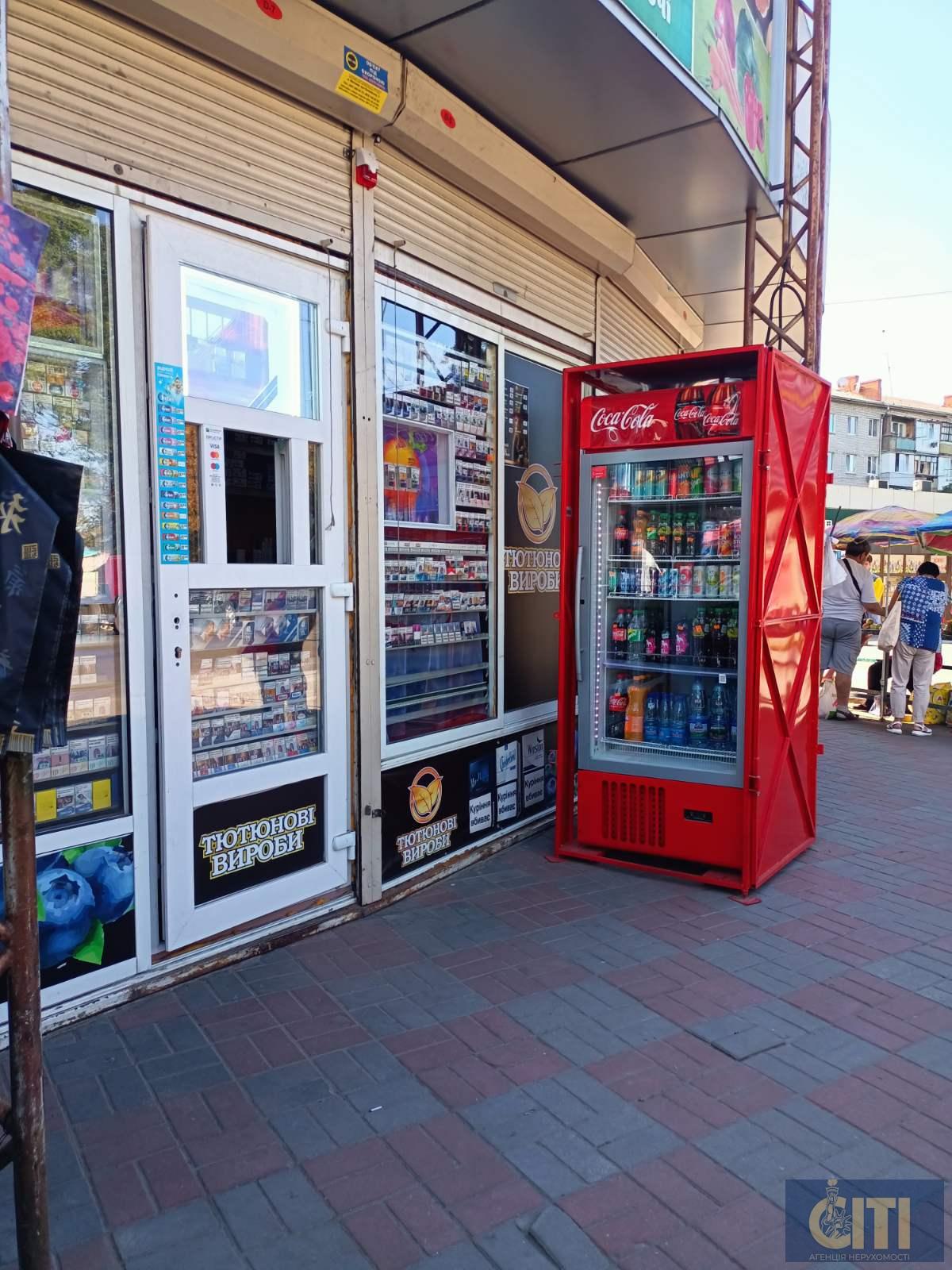 Оренда кіоску на Крошні, 20 м², фасад