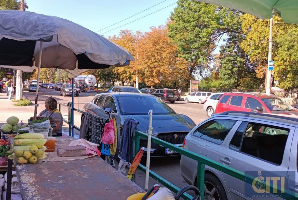 Оренда кіоску на Крошні, 20 м², фасад