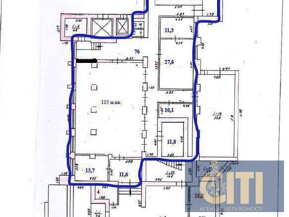 Комерційне приміщення, в центрі (к-р Жовтень), 360 кв.м.
