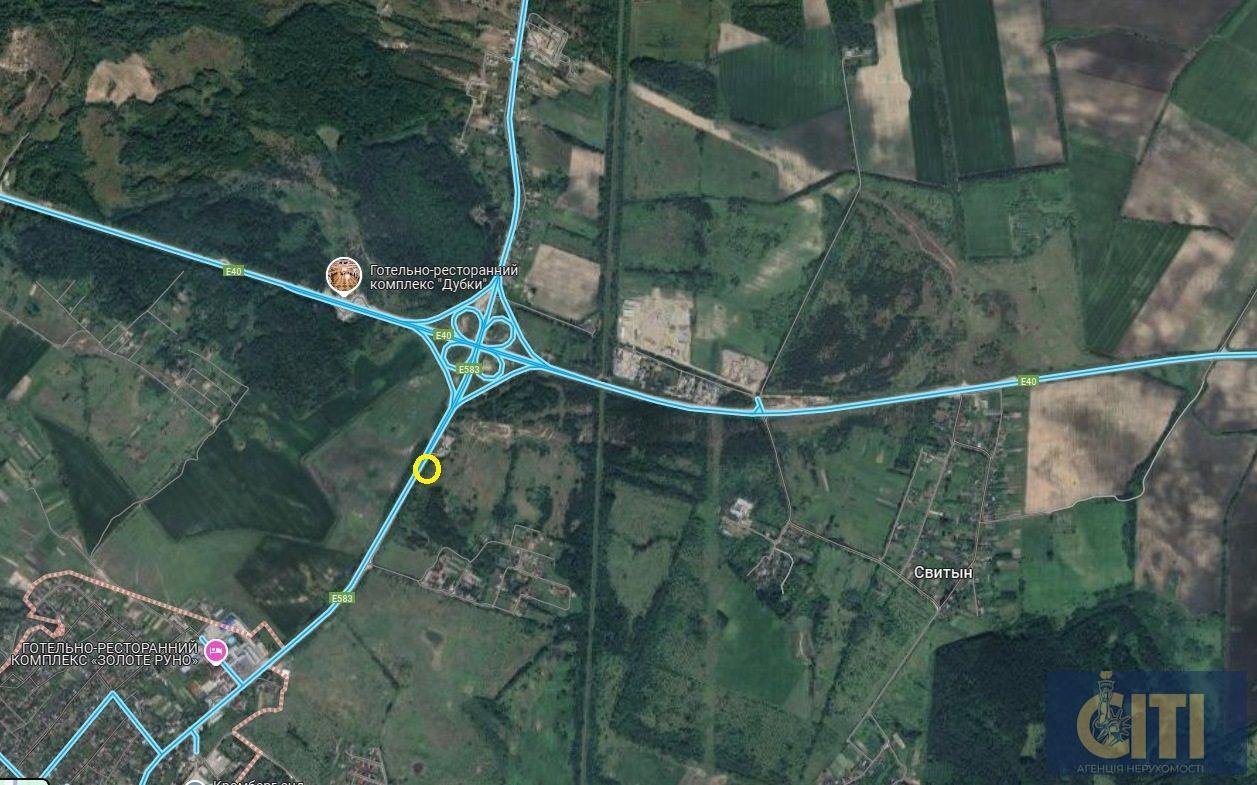 Фасадна ділянка під бізнес 0.59 га на трасі