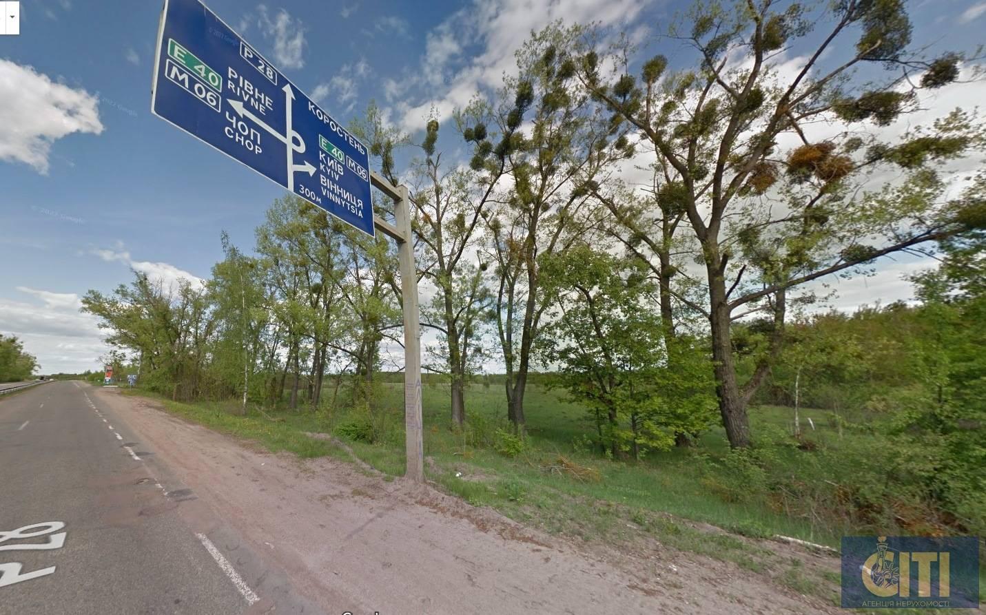 Фасадный участок под бизнес 0.59 га на трассе Фасадна ділянка під бізнес 0.59 га на трасі