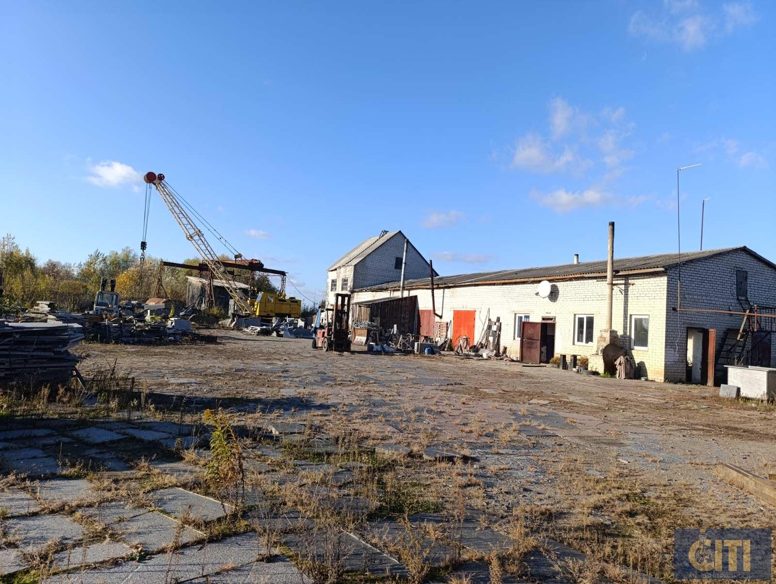 Здається в оренду промисловий комплекс з обробки каменю (ГРАНІТНИЙ ЦЕХ) у Коростишівському районі.