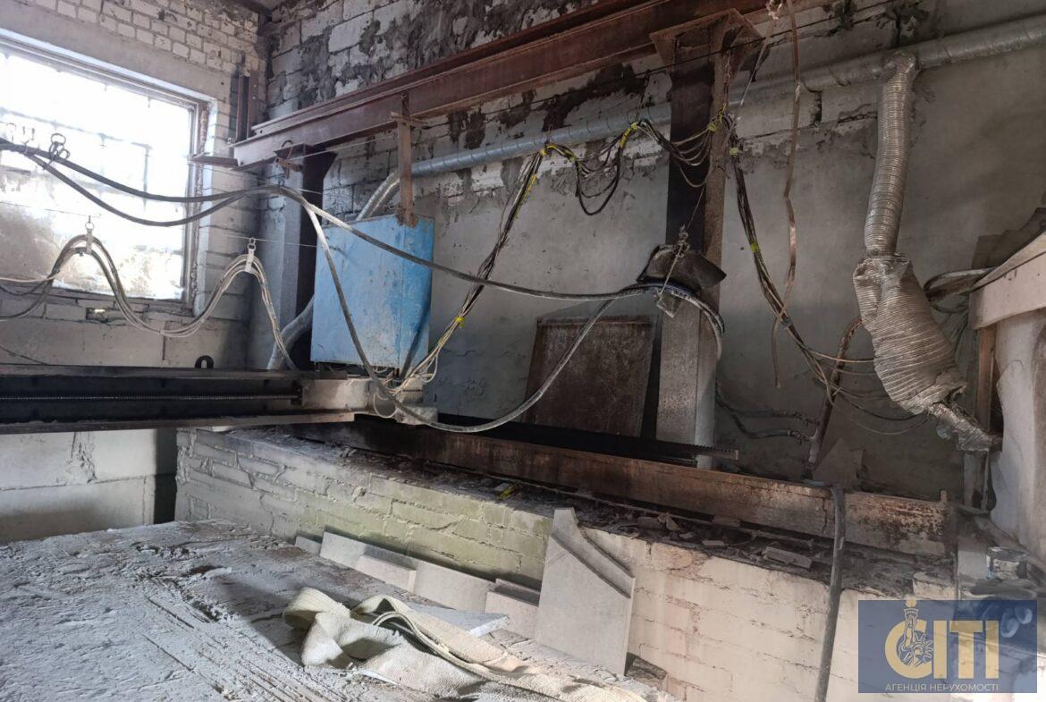Здається в оренду промисловий комплекс з обробки каменю (ГРАНІТНИЙ ЦЕХ) у Коростишівському районі.