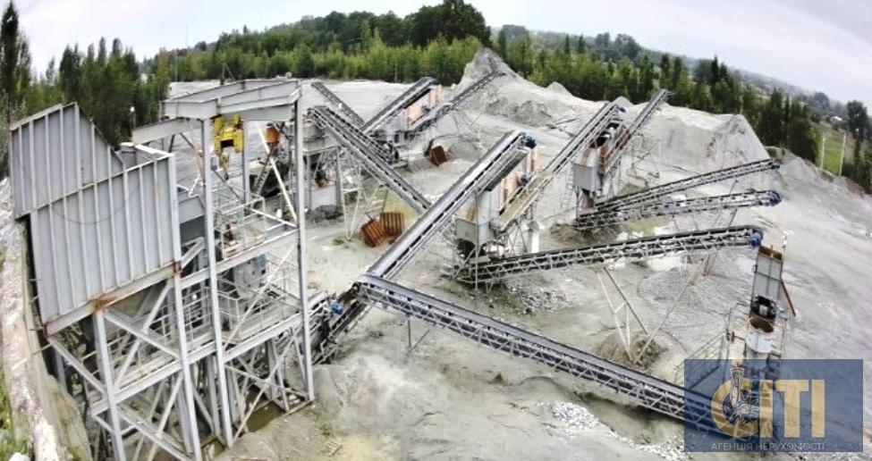 Продається гранітний кар'єр і щебеневий завод у Житомирській області