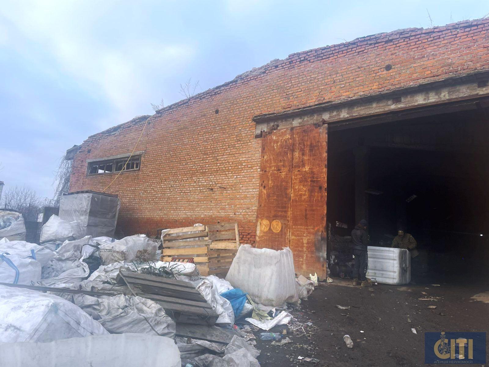 Продаж майнового комплексу в Житомирі із залізничною гілкою, район вул. Промислової.