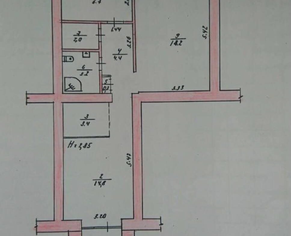 Приміщення у самому центрі міста — Небесної Сотні/Лятошинського, 57 м².