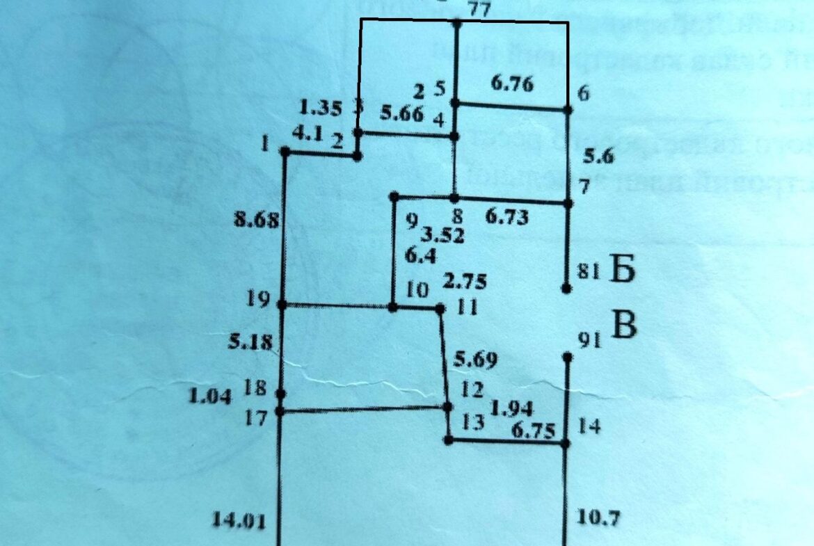 Фасадна ділянка зі старим будинком в центрі Житомира, 4.5 сот