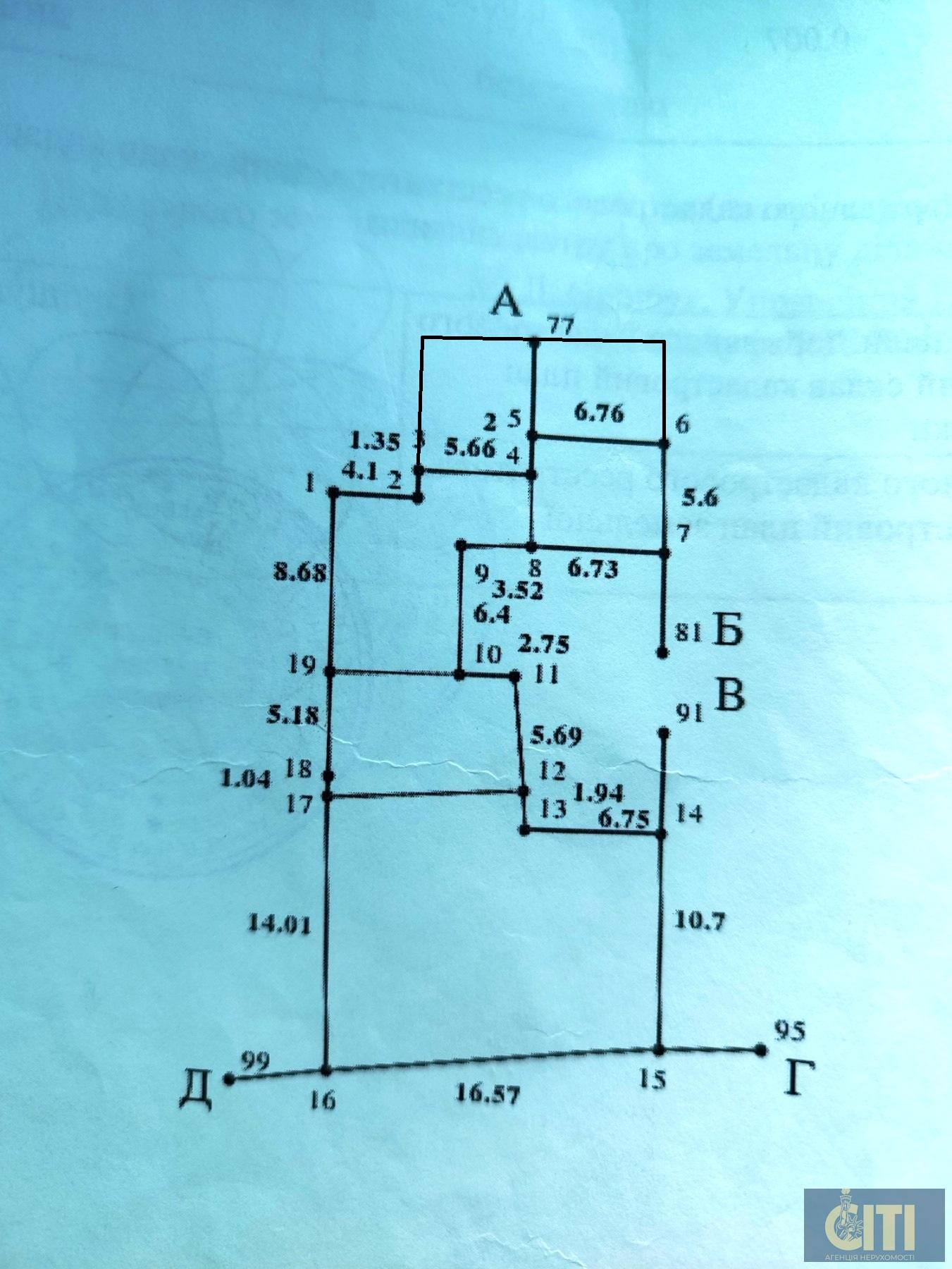 Фасадна ділянка зі старим будинком в центрі Житомира, 4.5 сот