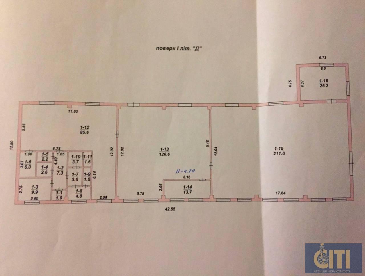 Промислове приміщення в Житомирі із земельною ділянкою у власності