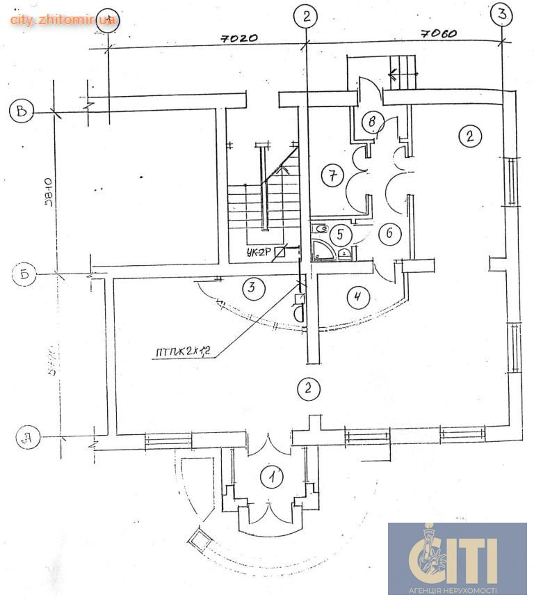 Продаж комерційного приміщення 115 м² у центрі Житомира, вулиця Театральна