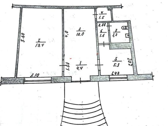 Здається в оренду комерційне приміщення по вул. Київська/Східна, 43 м²