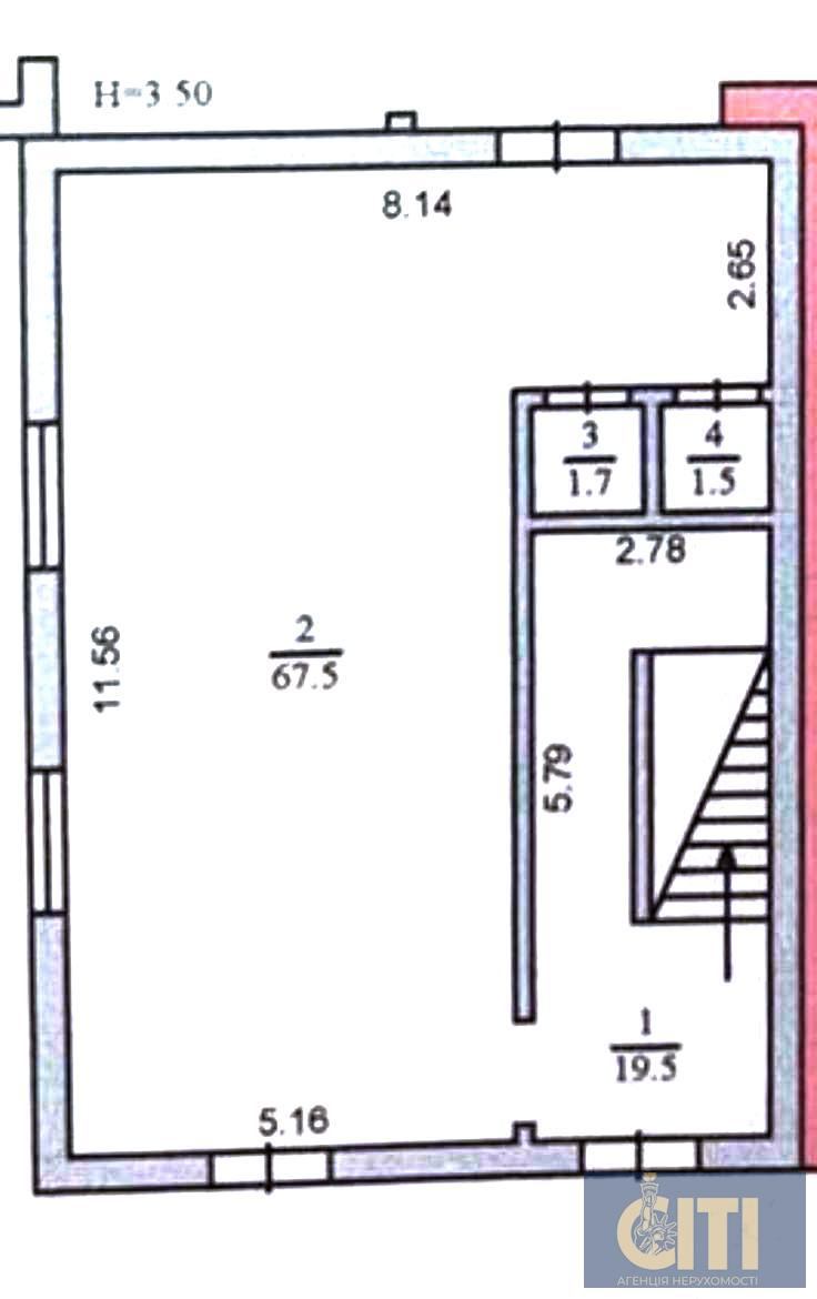 Продаж двоповерхового фасадного нежитлового приміщення, район Сінного ринку!