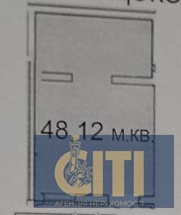 Комерційне приміщення в сучасному житловому комплексі “Смарт Сіті-3”, 48 м²
