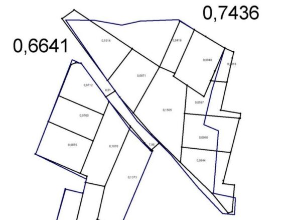 Продаж земельної ділянки під будівництво в с.Зарічани, 141 сот.