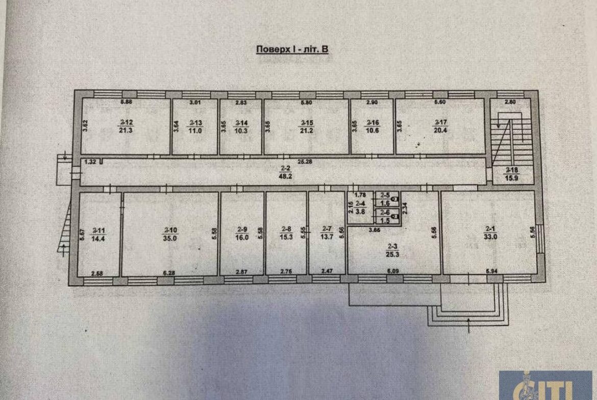 Пропонується до продажу комерційне приміщення (район Крошня), 1310 м²