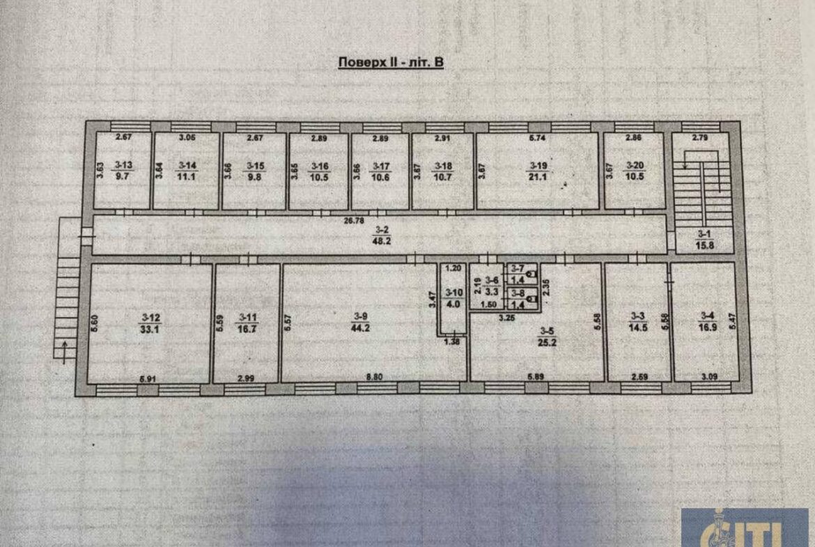 Пропонується до продажу комерційне приміщення (район Крошня), 1310 м²