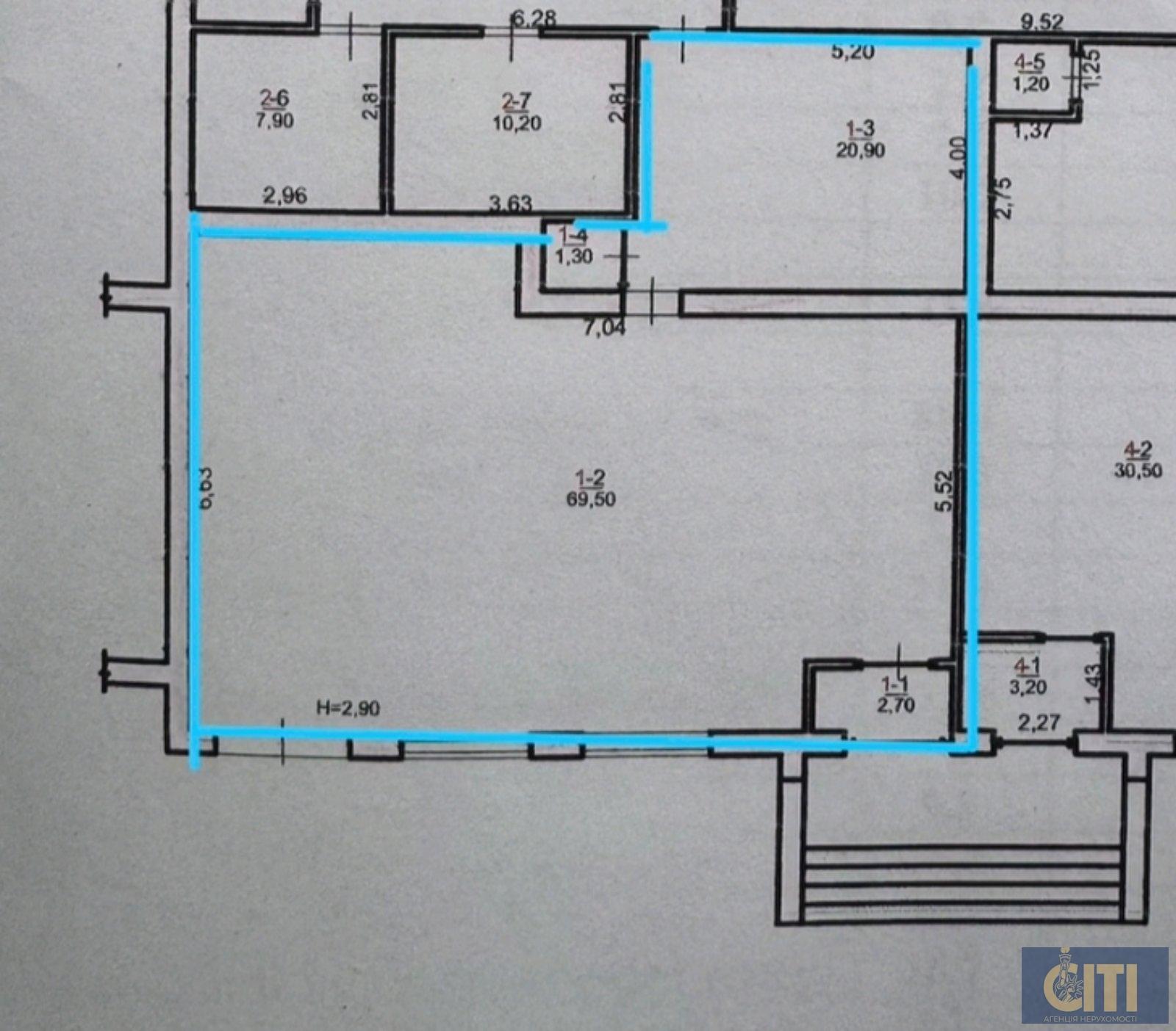 Оренда нежитлового приміщення в Житомирі, по вулиці Домбровського, 95 м²