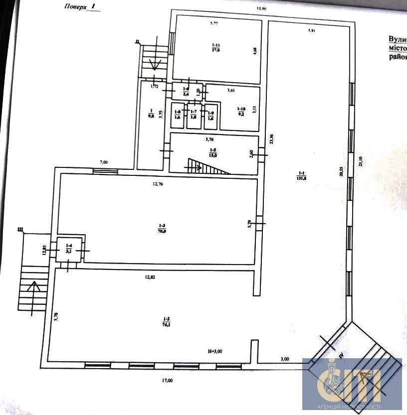 Оренда нежитлового приміщення 670 м², район Корбутівки