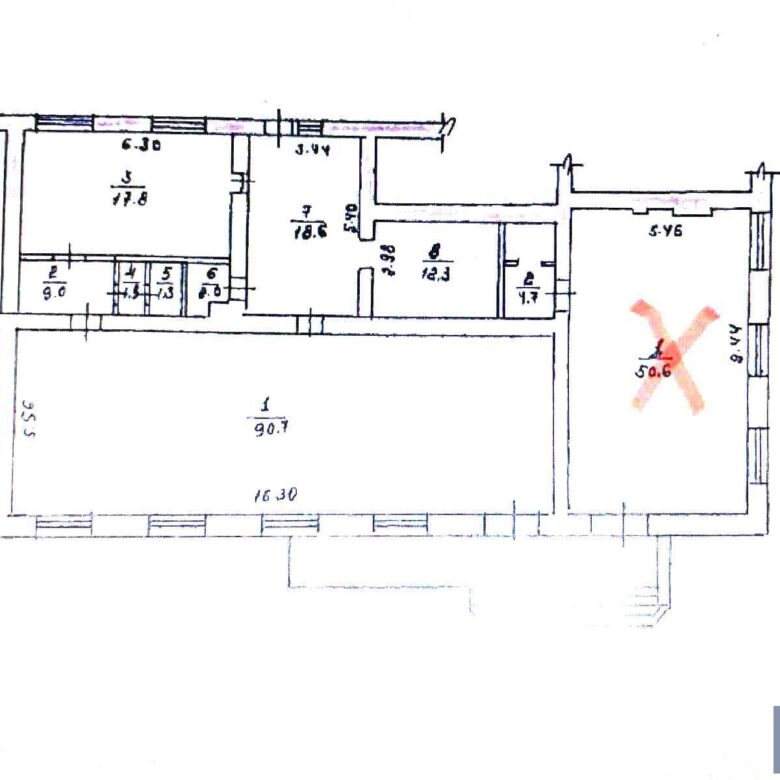 Оренда нежитлового приміщення в центрі загальною площею 155 кв.м. по вулиці Київській, район ЦУМу